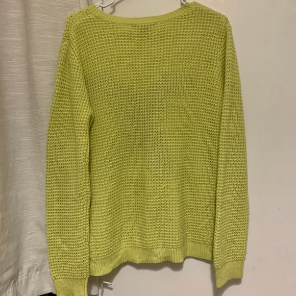 Neon Yellow Sweater - Picture 2 of 3